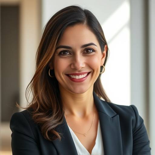 Retrato de Elena Ram√≠rez, experta en recursos humanos
